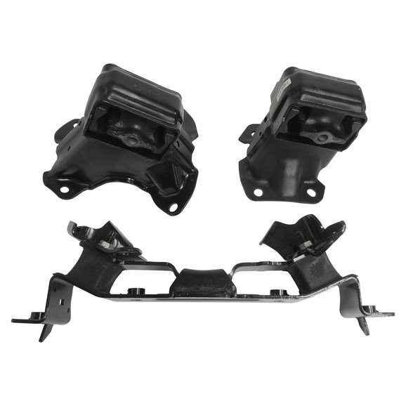 Crown Automotive Engine Mount Kit Crown Automotive 52090296K Engine Mount Kit for 05-10 Jeep Grand Cherokee WK and 06-10 Commander XK
