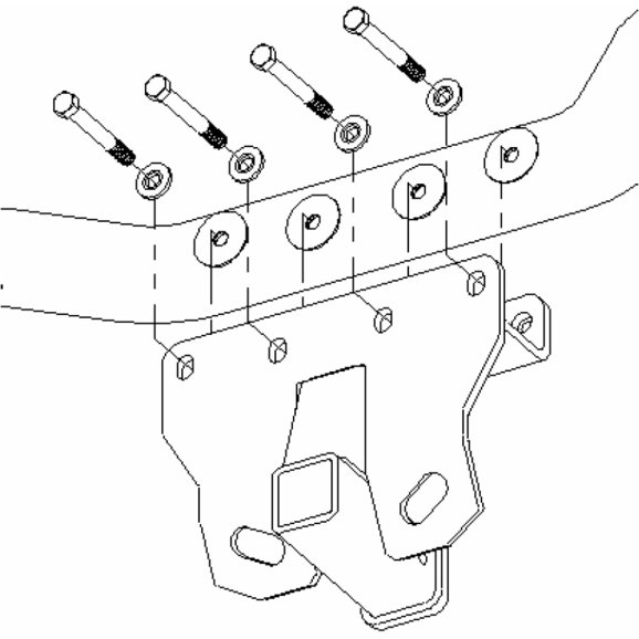 Draw-Tite Class III & IV Receiver Draw-Tite 75338 Class III & IV Receiver for 05-10 Jeep Grand Cherokee WK & 06-10 Jeep Commander XK