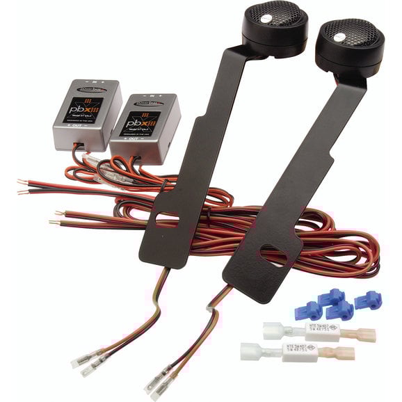 Quadratec Super Tweeters (Pair) Quadratec Super Tweeters (Pair) for 97-06 Jeep Wrangler TJ & Unlimited