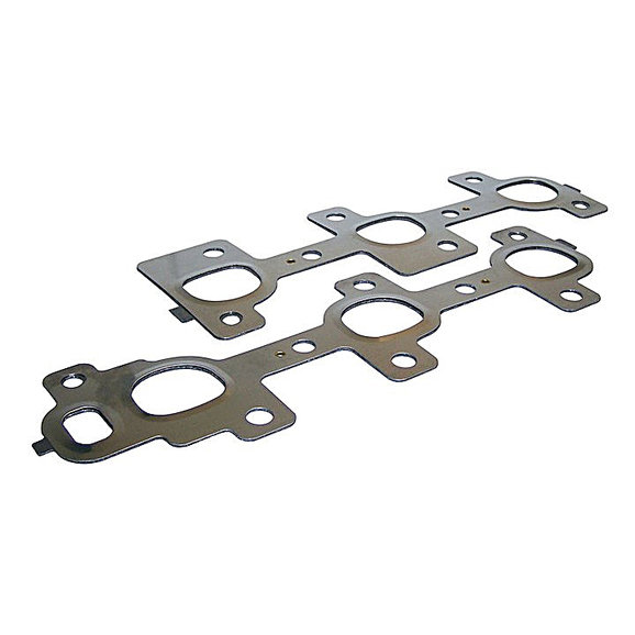 Crown Automotive Exhaust Manifold Gasket Set  Crown Automotive 53013932K Exhaust Manifold Gasket Set  for 05-10 Jeep Grand Cherokee WK; 06-10 Commander XK and 02-07 Libert KJ with 3.7L Engine