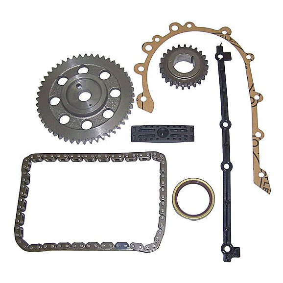 Crown Automotive Timing Chain Kit Crown Automotive 53020444KE Timing Chain Kit for 94-98 Jeep Wrangler YJ & TJ and 94-98 Cherokee XJ & Grand Cherokee ZJ with 4.0L Engine