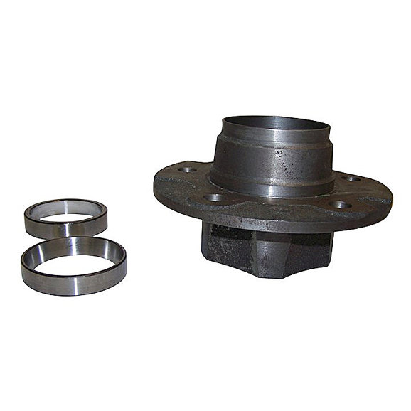 Crown Automotive Front Hub Assembly Crown Automotive 5363421H Front Hub Assembly for 81-86 Jeep CJ with 5 Bolt Hole Flange