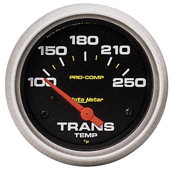 Auto Meter 2 5/8" Electric Transmission Temperature Gauge Auto Meter 5457-SP 2 5/8" Electric Transmission Temperature Gauge