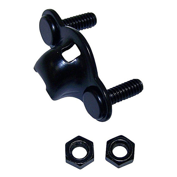 Crown Automotive Hood Catch Bracket Crown Automotive 55009343 Hood Catch Bracket for 41-95 Jeep Vehicles