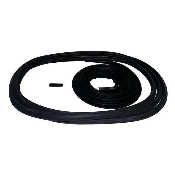 Crown Automotive Windshield Weatherstrip Kit Crown Automotive 55019988K Windshield Weatherstrip Kit for 87-95 Jeep Wrangler YJ