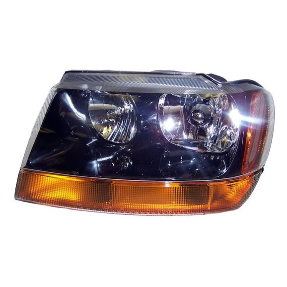Crown Automotive Head Lamp Housing Crown Automotive Head Lamp Housing for 99-04 Jeep Grand Cherokee WJ Laredo/Sport Models