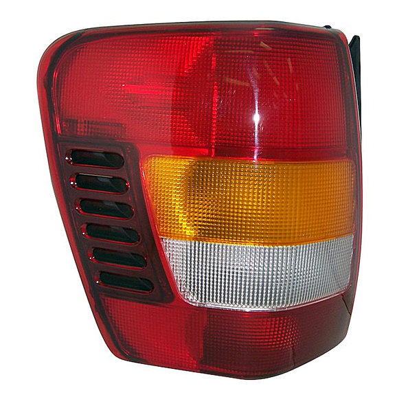 Crown Automotive Left Tail Lamp Crown Automotive 55155143AG Left Tail Lamp for 01-04 Jeep Grand Cherokee WJ (Export)