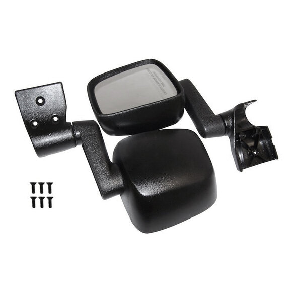 Crown Automotive Mirror Set Crown Automotive 55395060K Mirror Set for 03-06 Jeep Wrangler TJ and Unlimited