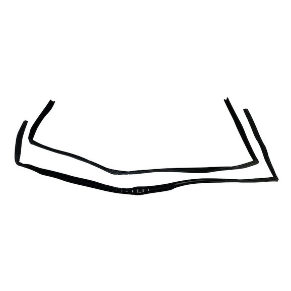 Crown Automotive Door Glass Seal Kit Crown Automotive 55395174K Door Glass Seal Kit for 97-06 Jeep Wrangler TJ and Unlimited