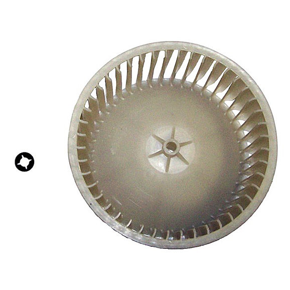 Crown Automotive Blower Motor Wheel Crown Automotive 56000174 Blower Motor Wheel for 84-96 Jeep Cherokee XJ and Comanche MJ