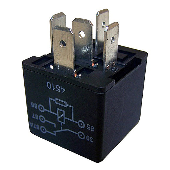 Crown Automotive Mini Relay Crown Automotive 56002958 Mini Relay for 84-86 Jeep CJ and 89-95 Wrangler YJ