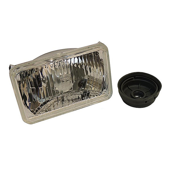 Crown Automotive 56006212 Headlight Assembly for 91-95 Jeep Wrangler YJ  Export | Quadratec