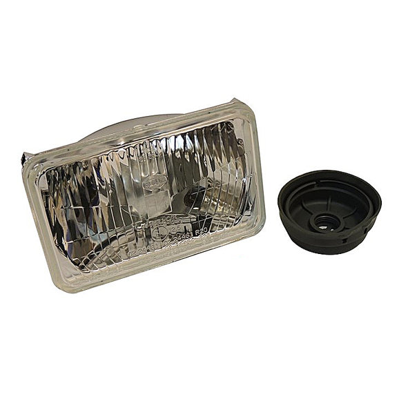 Crown Automotive Headlight Assembly Crown Automotive 56006212 Headlight Assembly for 91-95 Jeep Wrangler YJ Export