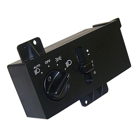 Crown Automotive Headlight Switch Crown Automotive 56009214 Headlight Switch for 96-98 Jeep Grand Cherokee ZJ with Automatic Headlights and Without Fog Lamps