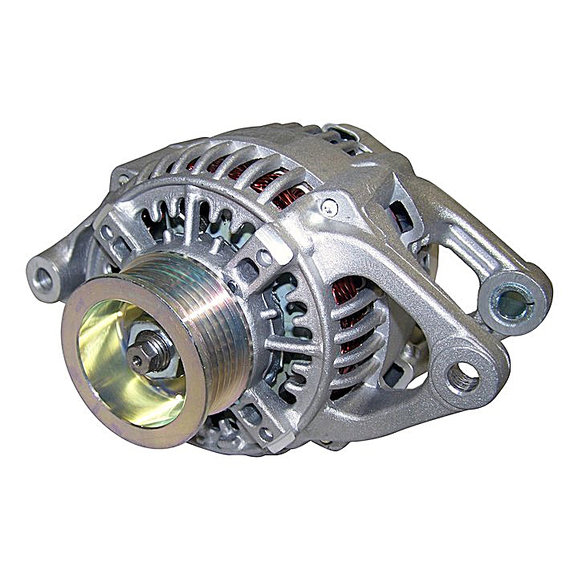 Crown Automotive 117 Amp Alternator Crown Automotive 56028686AA 117 Amp Alternator for 01-02 Jeep Wrangler TJ with 2.5L Engine