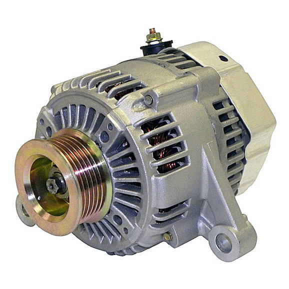Crown Automotive 117 Amp Alternator Crown Automotive 56041565AA 117 Amp Alternator for 2000 Jeep Wrangler TJ with 4.0L Engine