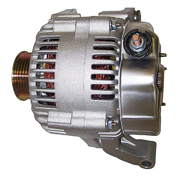 Crown Automotive 136 Amp Alternator Crown Automotive 56041693AC 136 Amp Alternator for 03-06 Jeep Liberty KJ with 3.7L Engine