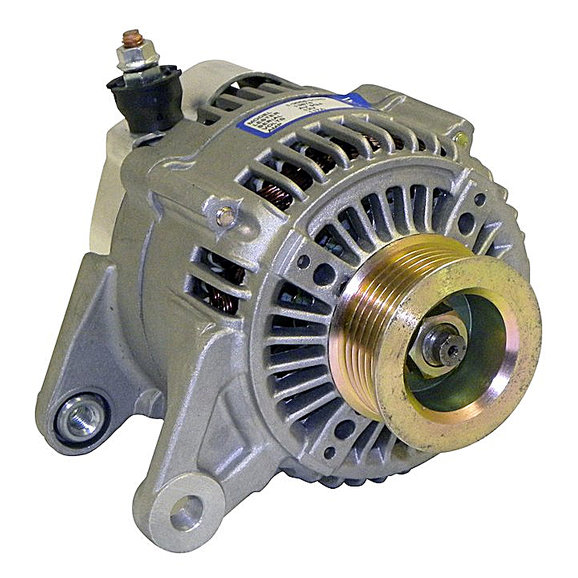 Crown Automotive 117 Amp Alternator Crown Automotive 56041864AB 117 Amp Alternator for 01-06 Jeep Wrangler TJ and Unlimited with 4.0L Engine