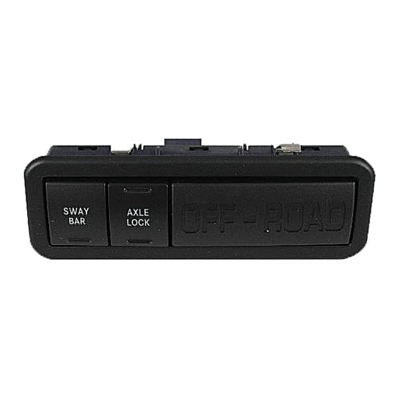 Mopar 56046264AC Rubicon Locker and Sway Bar Switch Panel for 11-18 Jeep  Wrangler JK | Quadratec
