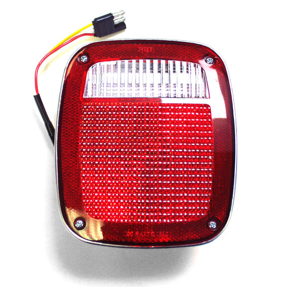 OMIX Chrome Tail Light OMIX Chrome Tail Light for 76-80 Jeep CJ-5 & CJ-7