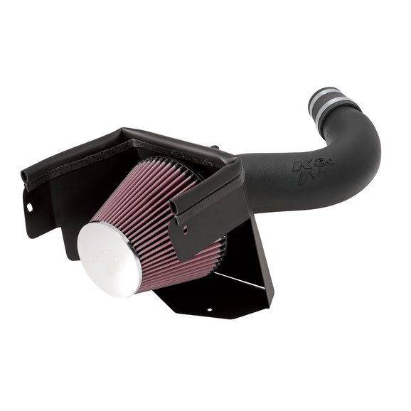K&N 57 Series FIPK Performance Intake K&N 57-1553 57 Series FIPK Performance Intake for 07-11 Jeep Wrangler JK with 3.8L 6 Cylinder Engine