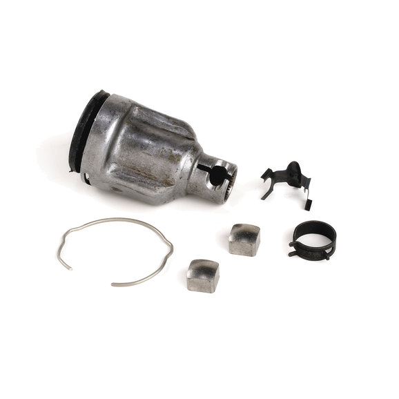 Crown Automotive Steering Shaft Coupling Kit Crown Automotive 998710K Steering Shaft Coupling Kit for 76-86 Jeep CJ Series with Power Steering