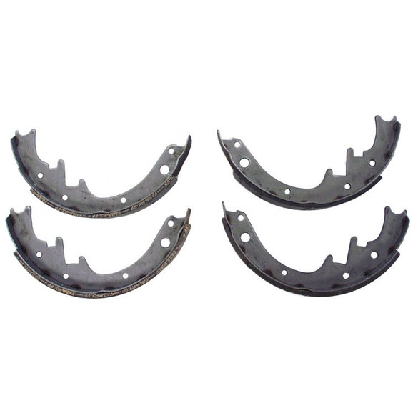 Crown Automotive Rear Brake Shoe Set Crown Automotive J8133818 Rear Brake Shoe Set for 78-86 Jeep CJ Series, 87-89 Wrangler YJ & 84-89 Cherokee XJ with 10" X 1-3/4" Drum Brakes
