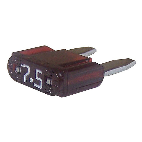 Crown Automotive 7.5-Amp Mini Fuse Crown Automotive 6101485 7.5-Amp Mini Fuse for Jeep Vehicles