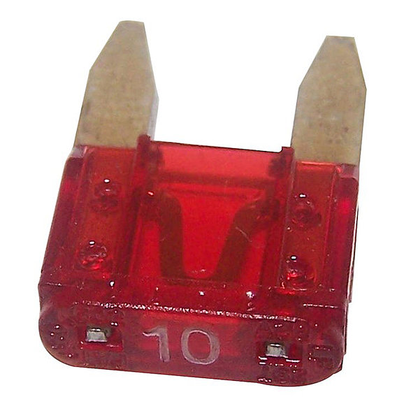 Crown Automotive 10-Amp Mini Fuse  Crown Automotive 6101486 10-Amp Mini Fuse  for Jeep Vehicles