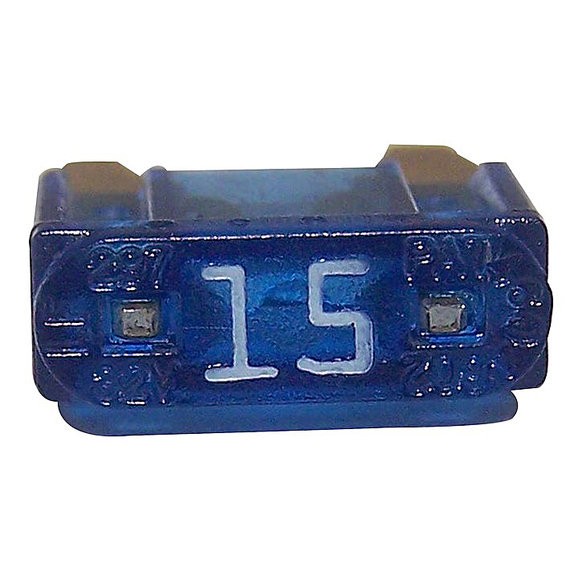 Crown Automotive 15-Amp Mini Fuse Crown Automotive 6101487 15-Amp Mini Fuse for Jeep Vehicles