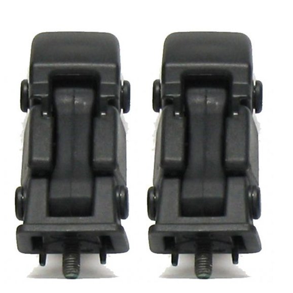 Crown Automotive OE Style Hood Catch Kit Crown Automotive 55176636K2 OE Style Hood Catch Kit for 97-06 Jeep Wrangler TJ & Unlimited