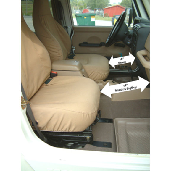 jeep wrangler seat rail extender