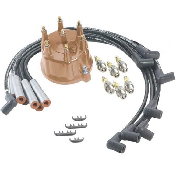 Accel Super Tune-Up Kit Accel TST17 Super Tune-Up Kit for 91-93 Jeep Wrangler YJ, 91-93 Cherokee XJ & 1993 Grand Cherokee ZJ with 4.0L High Output 6 Cylinder