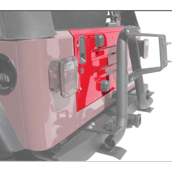 OMIX Steel Tailgate OMIX 12005.07 Steel Tailgate for 97-02 Jeep Wrangler TJ