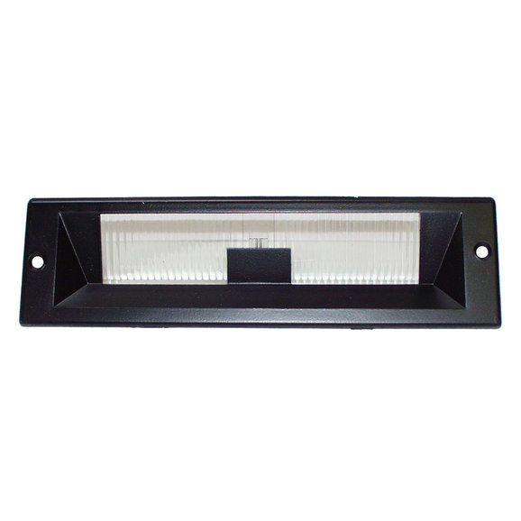 Crown Automotive Center Mounted License Plate Lamp Crown Automotive 56000409 Center Mounted License Plate Lamp for 84-96 Jeep Cherokee XJ