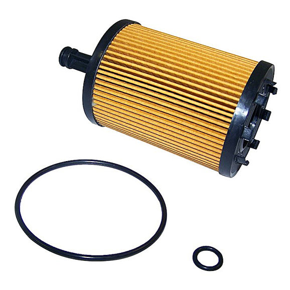 Crown Automotive Oil Filter Kit Crown Automotive 68001297AA Oil Filter Kit for 07-09 Jeep Compass and Patriot MK with 2.0L Diesel Engine