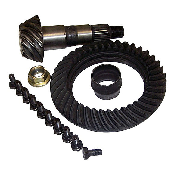 Crown Automotive Ring and Pinion Kit 3.55 Ratio Crown Automotive 68019324AA Ring and Pinion Kit 3.55 Ratio for 2008 Jeep Liberty KK with Dana 30 Front Axle