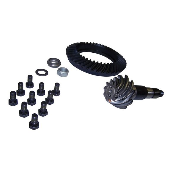 Crown Automotive 4.11 Ratio Ring & Pinion Kit Crown Automotive 68035581AA 4.11 Ratio Ring & Pinion Kit for 07-18 Jeep Wrangler Rubicon & Wrangler Unlimited Rubicon JK with Dana 44 Rear Axle