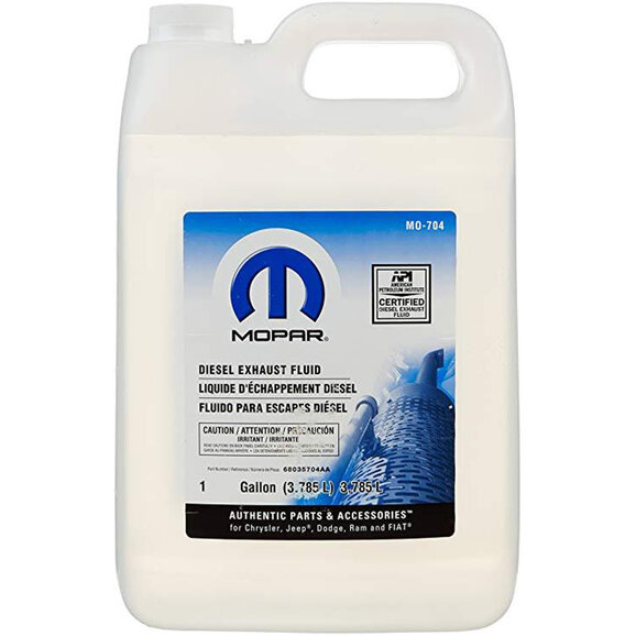 Mopar Diesel Exhaust Fluid (DEF) Mopar 68035704AC Diesel Exhaust Fluid (DEF)