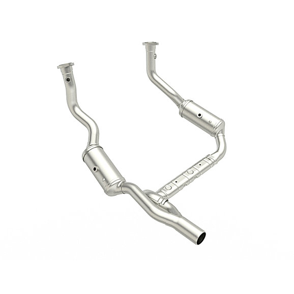 Mopar Front Pipe and Catalytic Converters Mopar 68040901AB Front Pipe and Catalytic Converters for 10-11 Jeep Wrangler JK with 3.8L Engine