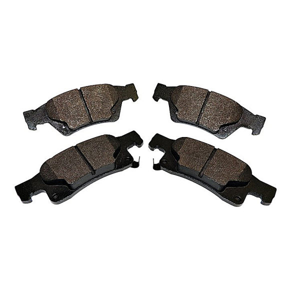 Crown Automotive Rear Brake Pad Set Crown Automotive 68052386AA Rear Brake Pad Set for 11-18 Jeep Grand Cherokee WK