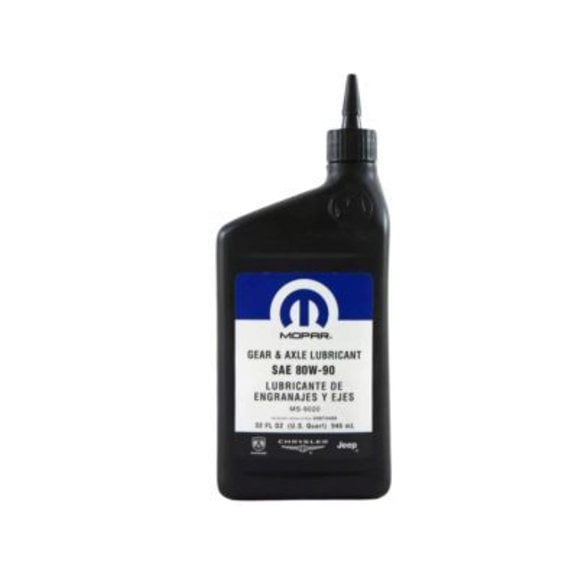Mopar Gear Oil Mopar 68083381AA Gear Oil for 11-23 Jeep Grand Cherokee WK2, L, and WL