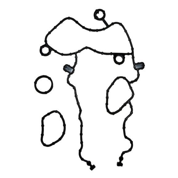 Crown Automotive Timing Cover Gasket Set Crown Automotive 68228480AA Timing Cover Gasket Set for 12-18 Jeep Wrangler JK