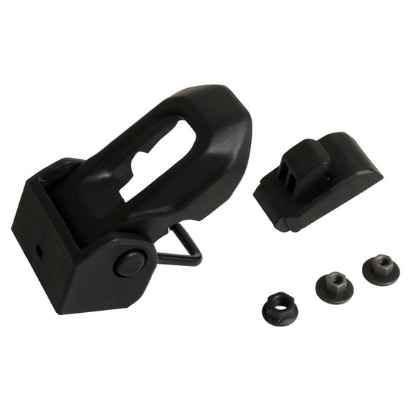 Crown Automotive Hood Catch Kit Crown Automotive 68240952K Hood Catch Kit for 18-24 Jeep Wrangler JL and Gladiator JT