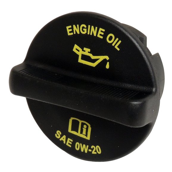 Crown Automotive Engine Oil Filler Cap Crown Automotive 68241631AA Engine Oil Filler Cap for 18-20 Jeep Wrangler JL & Gladiator JT and 16-20 Grand Cherokee WK