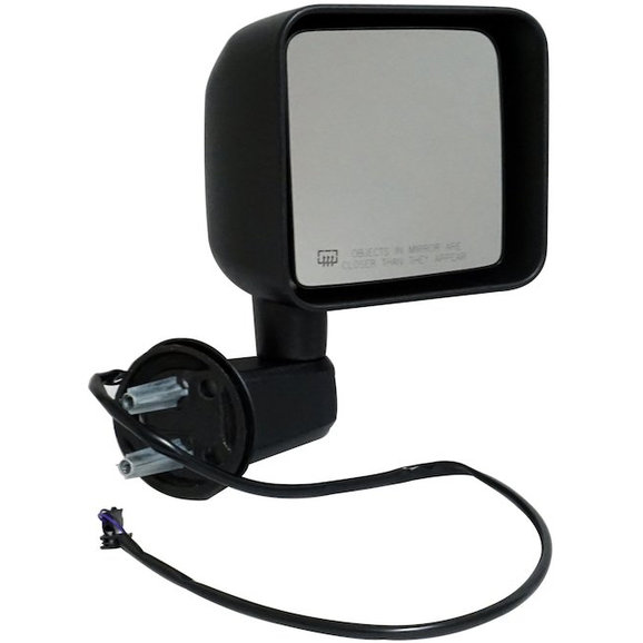 Crown Automotive Passenger side Heated Power Exterior Mirror Crown Automotive 68249846AC Passenger side Heated Power Exterior Mirror for 15-18 Jeep Wrangler & Wrangler Unlimited JK