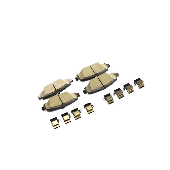 Mopar Rear Brake Pad Kit Mopar 68376749AC Rear Brake Pad Kit for 2020 Jeep Gladiator JT