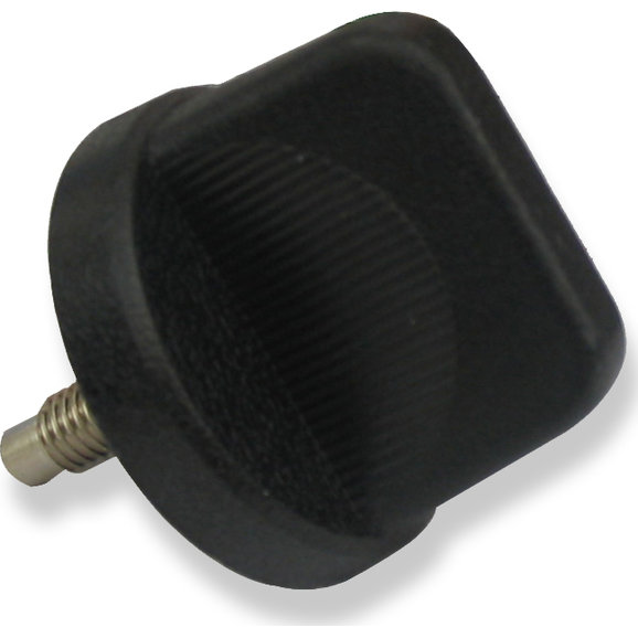 OMIX 13318.01 Windshield Bracket Knob in Black Plastic for 7686 Jeep