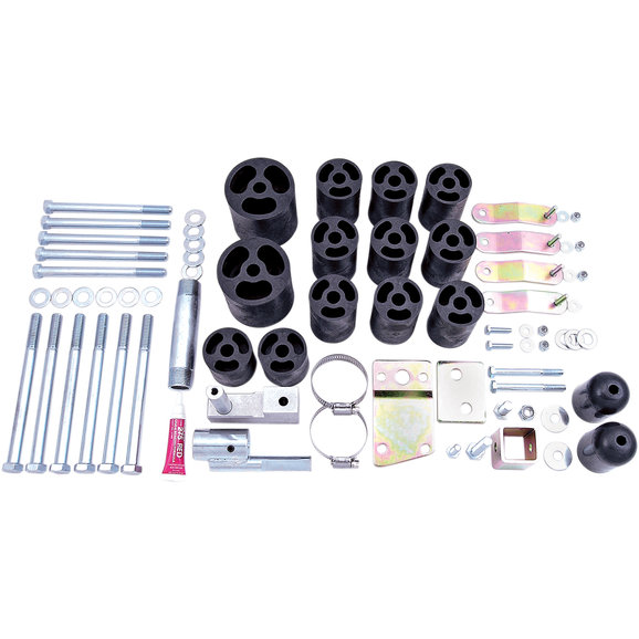 Rugged Ridge Xtreme Value 3" Body Lift Rugged Ridge 18303.11 Xtreme Value 3" Body Lift for 05-06 Jeep Wrangler with Manual Transmission