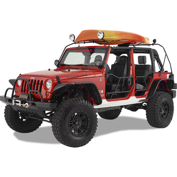Warrior Products Safari Water Craft Rack Warrior Products 878 Safari Water Craft Rack for 07-18 Jeep Wrangler JK